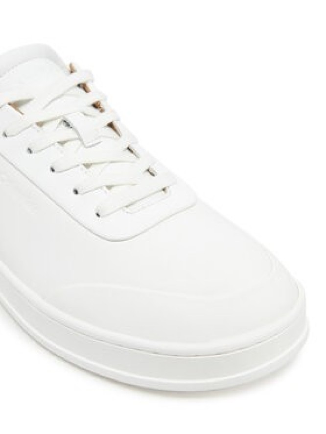Calvin Klein Sneakersy Low Top Lace Up Oxford Rubb Lth HM0HM01708 Biały