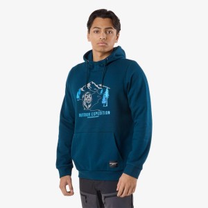 Bluza Z Kapturem Mężczyzna Forest Oddychający