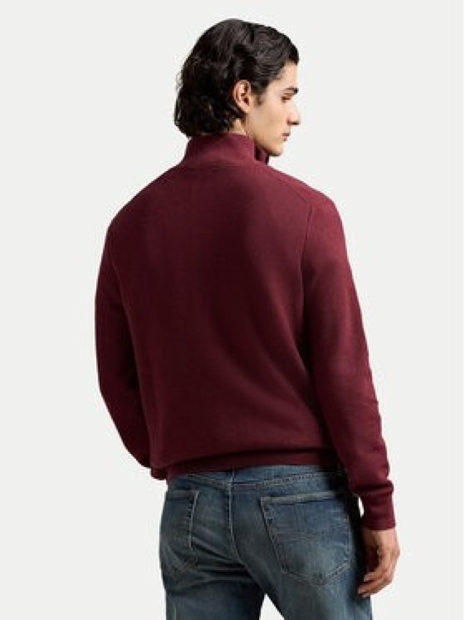 Polo Ralph Lauren Sweter 710932304525 Bordowy Regular Fit