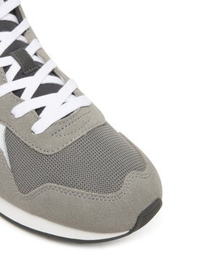 Tommy Hilfiger Sneakersy Runner Icon Mix FM0FM05679 Szary