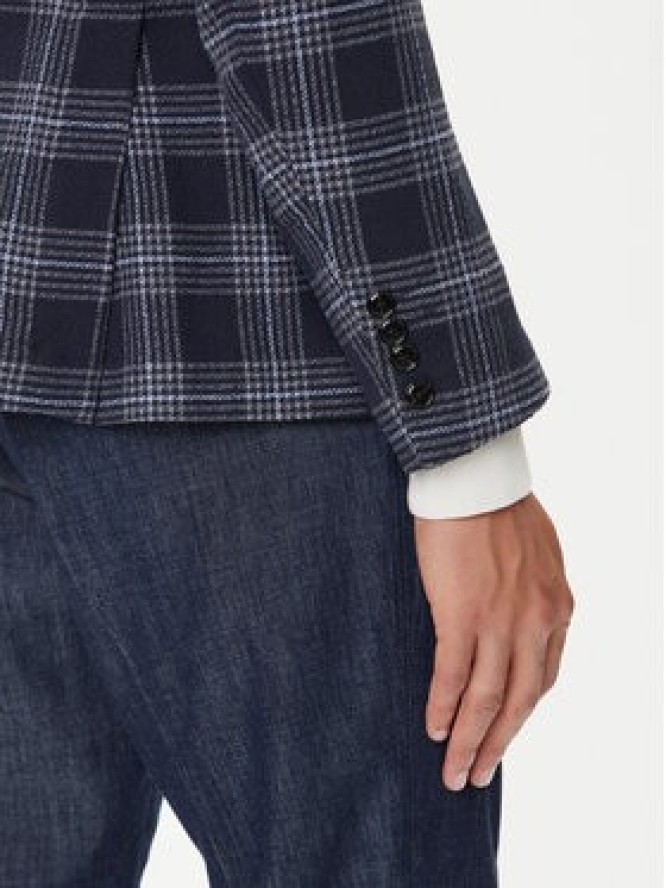 JOOP! Marynarka 17 JB-47Hoverest 30045029 Granatowy Slim Fit