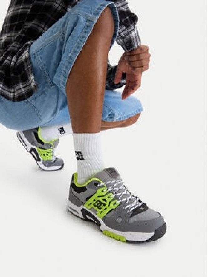 DC Shoes Sneakersy EO-AT-2 DC02906025 Szary