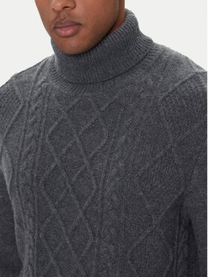 Tommy Hilfiger Golf MW0MW40914 Szary Regular Fit