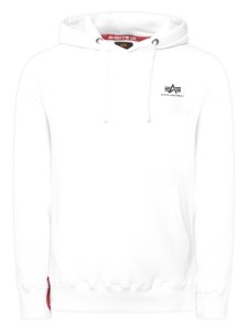 Alpha Industries Bluza Basic 196318 Biały Regular Fit