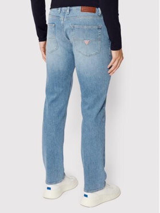 Guess Jeansy Angeles M2YAN2 D4Q43 Niebieski Slim Fit