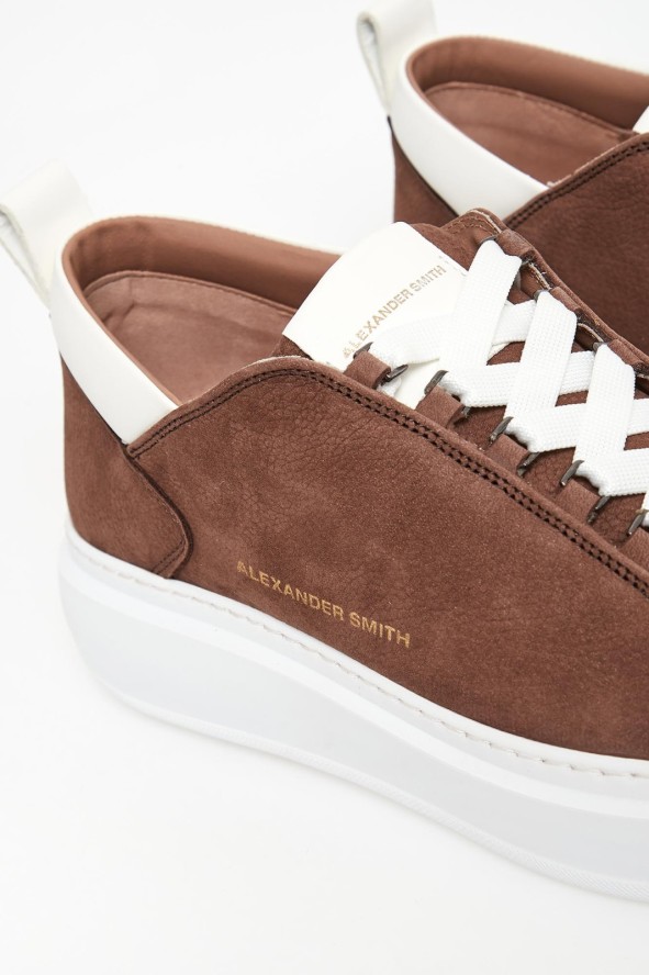 Sneakersy męskie skórzane Wembley Man ALEXANDER SMITH