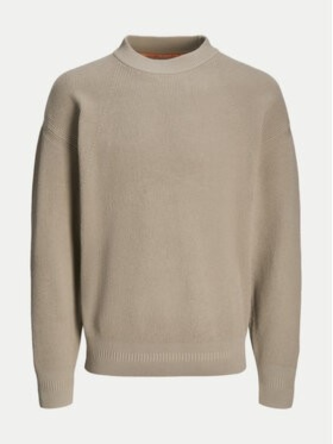 Jack & Jones Sweter 12260041 Beżowy Relaxed Fit