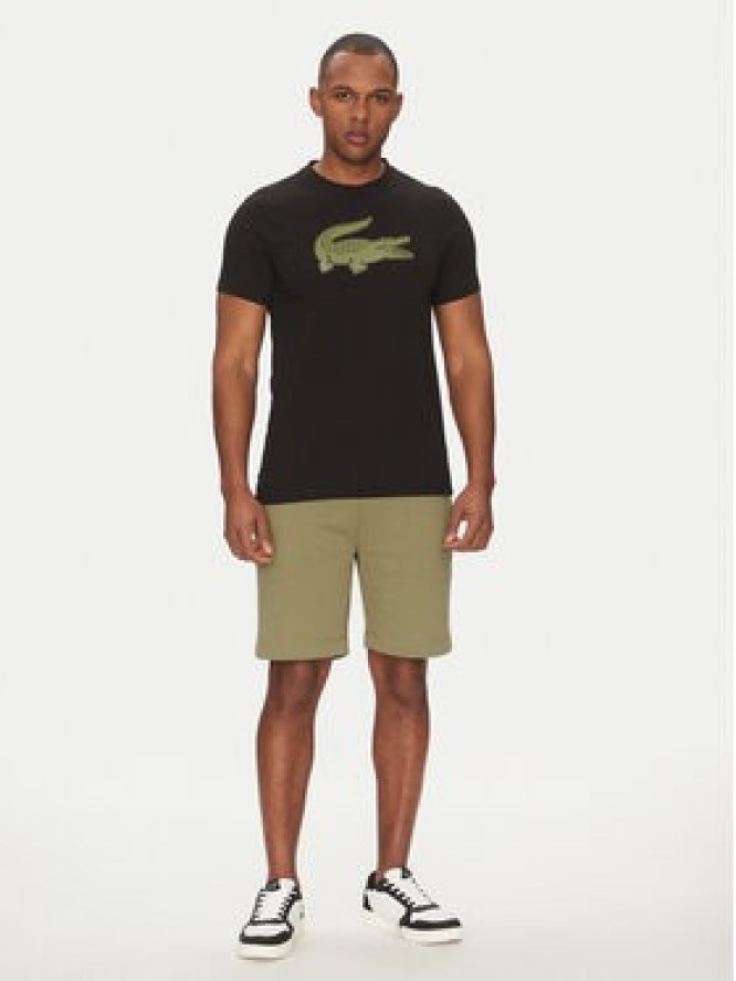 Lacoste T-Shirt TH2042 Czarny Regular Fit