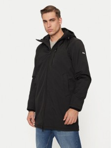 Schott NYC Kurtka przejściowa KALVIN Czarny Regular Fit