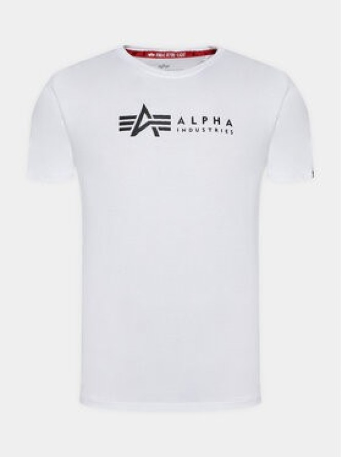 Alpha Industries Komplet t-shirtów Alpha Label T 118534 Czarny Regular Fit