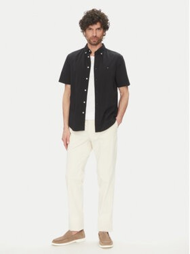 Tommy Hilfiger Koszula MW0MW37584 Czarny Regular Fit