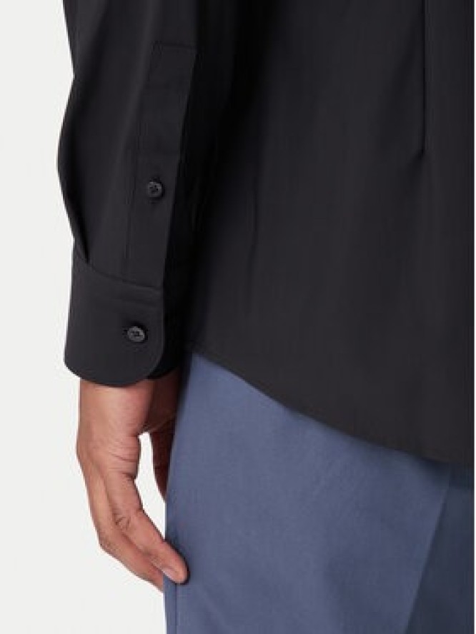 BOSS Koszula P-Hank 50555747 Czarny Slim Fit