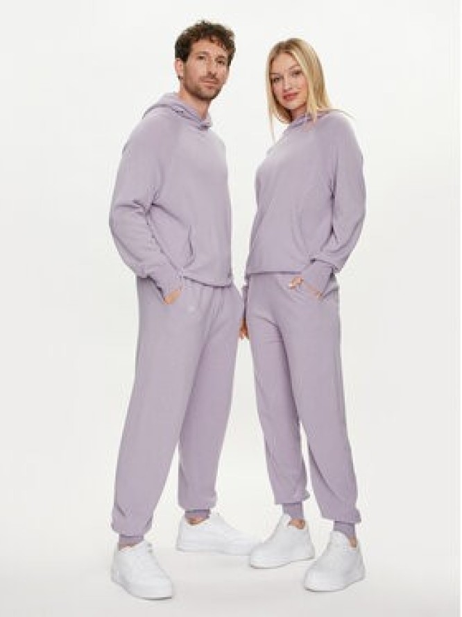 Pangaia Spodnie dresowe Archive Recycled Cashmere Fioletowy Loose Fit