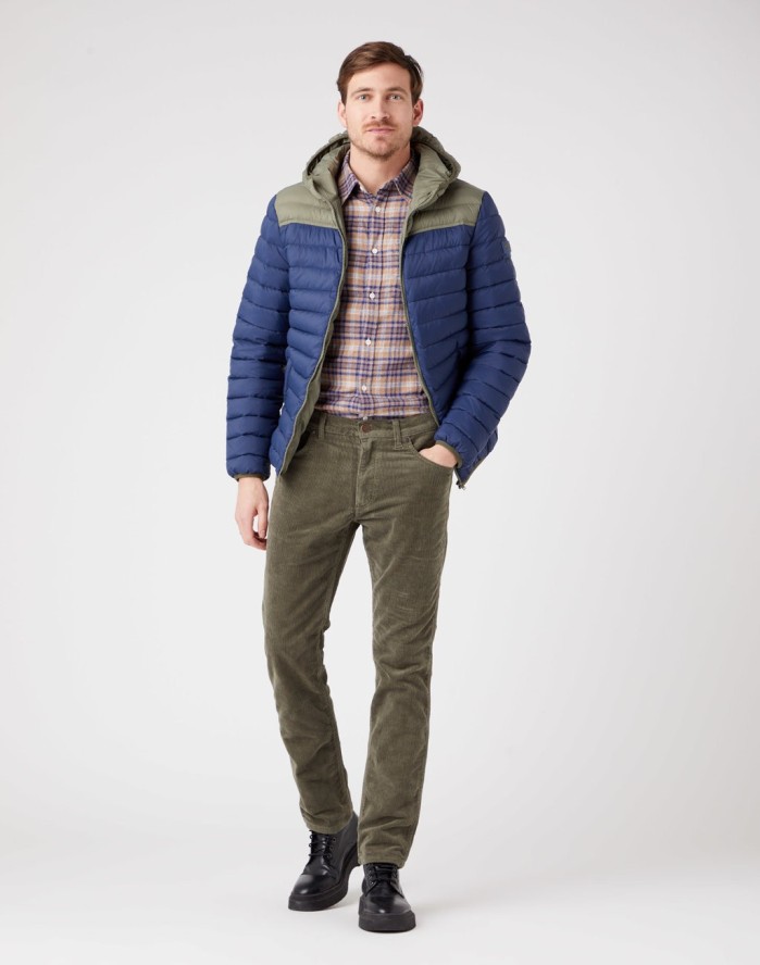 WRANGLER PUFFER JACKET MĘSKA KURTKA PRZEJŚCIOWA NAVY W4B1WA114 112319932