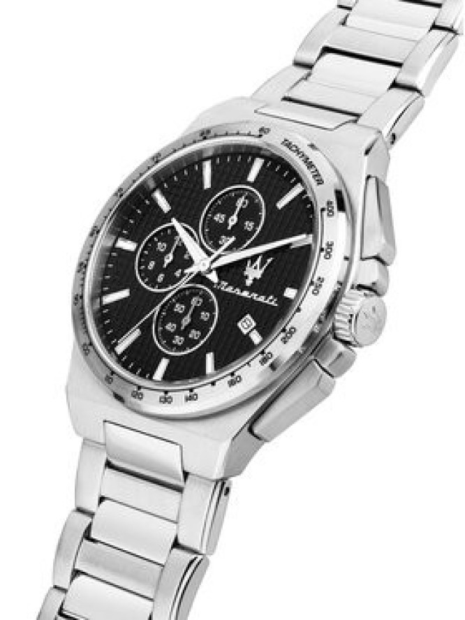 Maserati Zegarek Velocita R8873653004 Srebrny