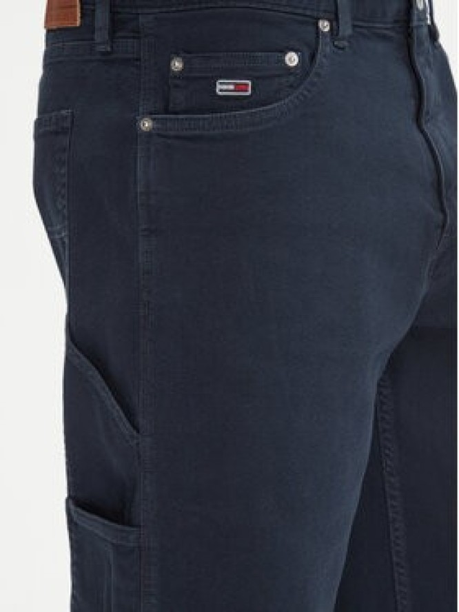 Tommy Jeans Szorty materiałowe Jaimie DM0DM21951 Granatowy Slim Fit