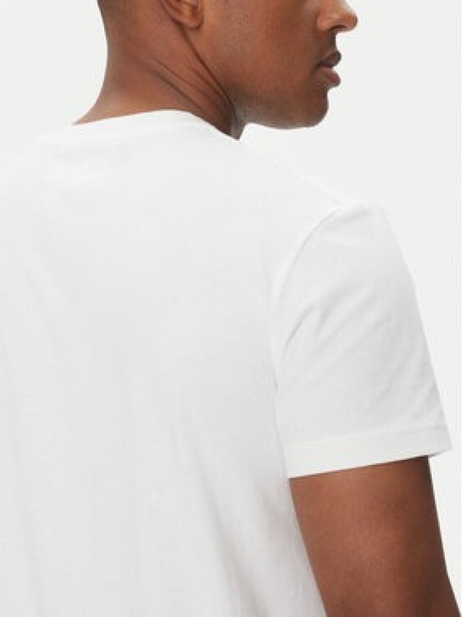 Versace Jeans Couture T-Shirt 78GAHC05 Biały Regular Fit