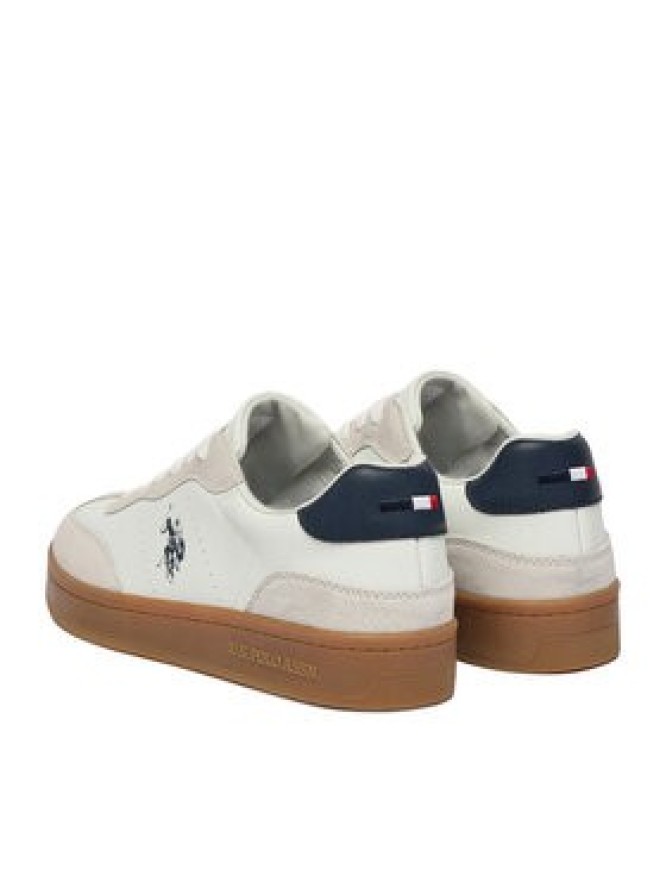 U.S. Polo Assn. Sneakersy EO-ROWAN001M/6LS1 Biały