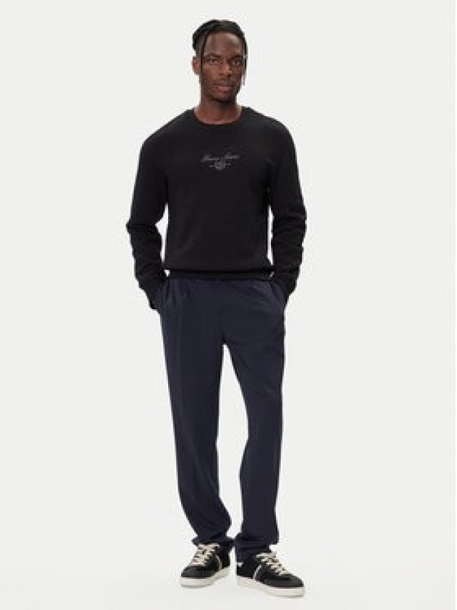 Guess Jeans Bluza M5BQ35 K9V31 Czarny Slim Fit