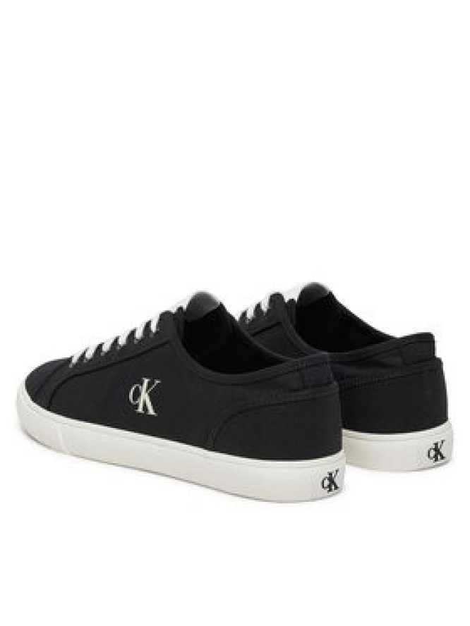 Calvin Klein Jeans Tenisówki Ess Vulc Low Mg Canvas YM0YM01209 Czarny