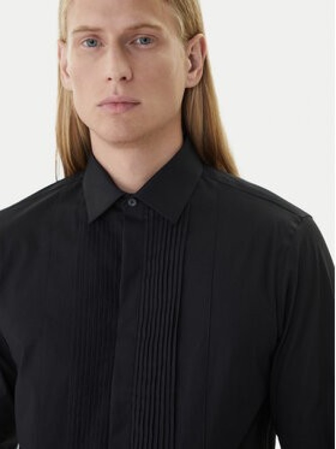 Calvin Klein Koszula LV019EU063 Czarny Slim Fit