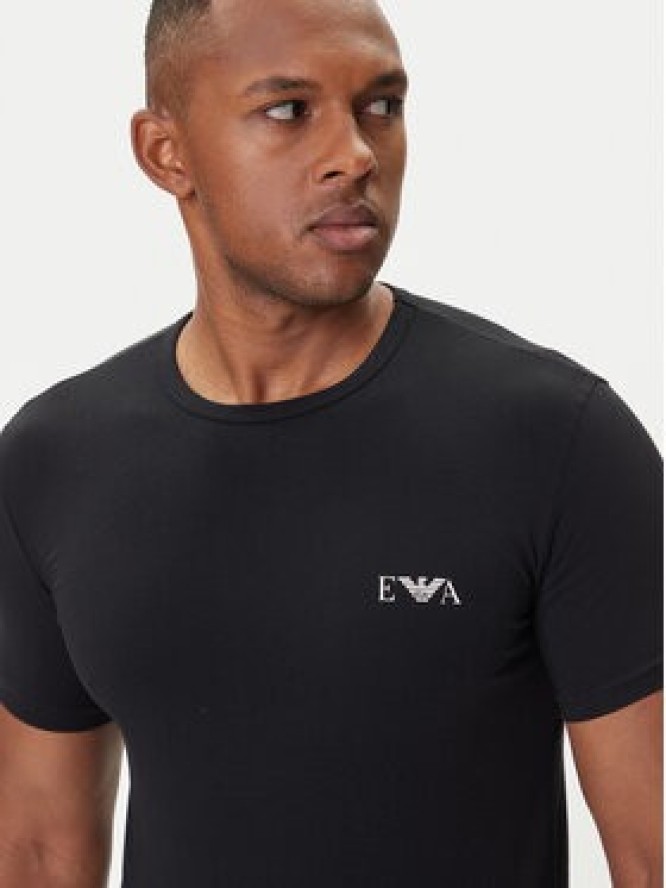 Emporio Armani Underwear Komplet t-shirtów EM001849 AF14131 MC005 Czarny Fitted Fit