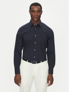 BOSS Koszula H-HANK-kent-C3-214 50538949 Granatowy Slim Fit