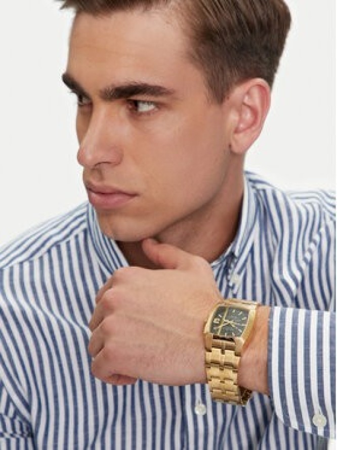 Diesel Zegarek Cliffhanger DZ2151 Złoty