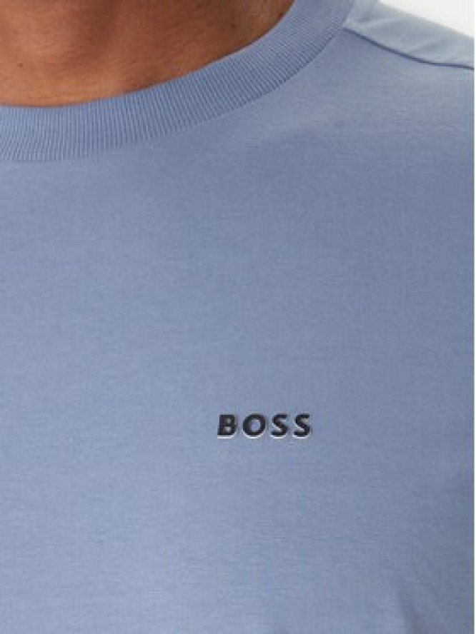 BOSS T-Shirt 50506373 Niebieski Regular Fit
