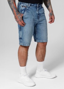 Szorty męskie Pitbull Jeansowe Blue Denim Carpenter