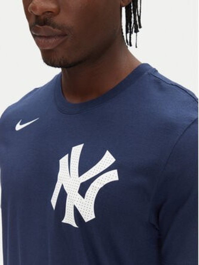 Nike T-Shirt N199-44B-NK-0U5 Granatowy Regular Fit