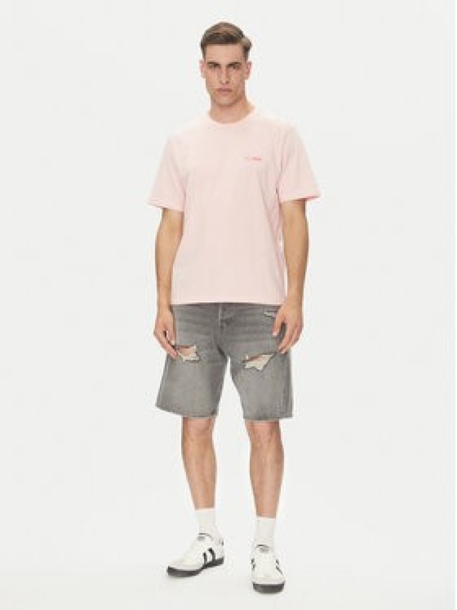 Jack & Jones T-Shirt Almeria 12276785 Różowy Relaxed Fit