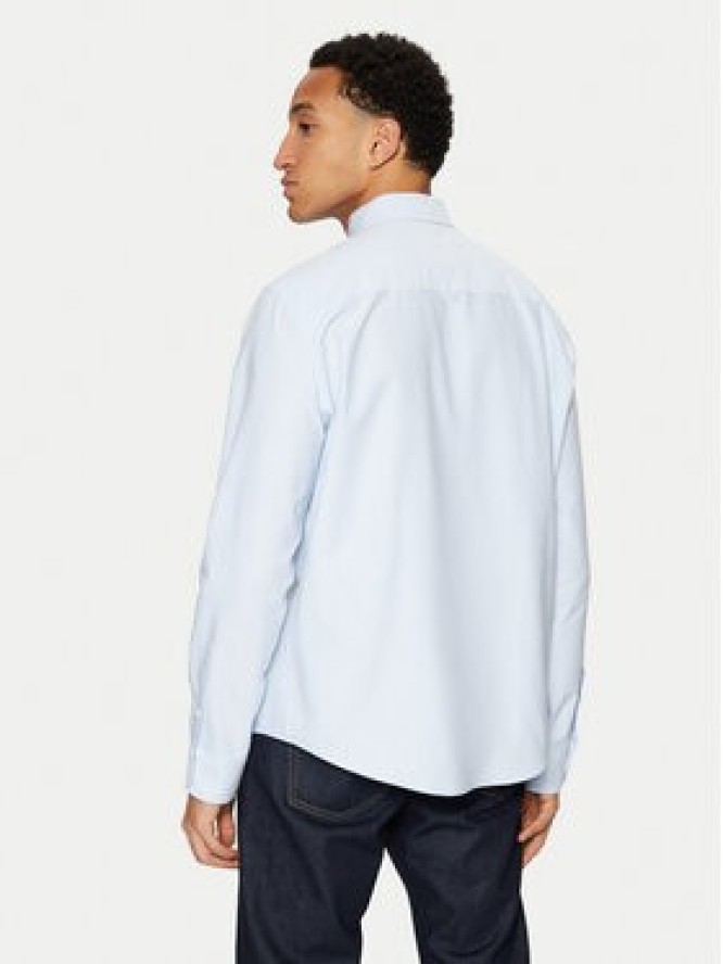 AMI Paris Koszula USH060.CO0031 Błękitny Regular Fit