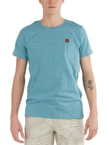 T-shirt męski Fundango Jaggy Strukturyzowany krótki rękaw