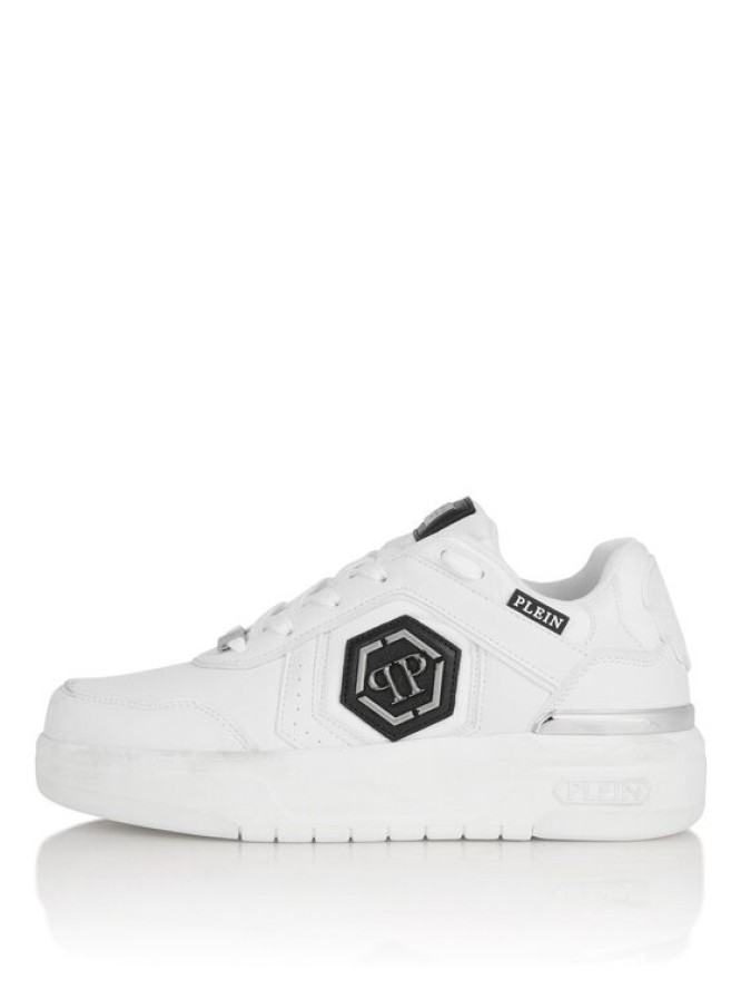 PHILIPP PLEIN Sneakersy SAFS USC0925 PTE003N Biały