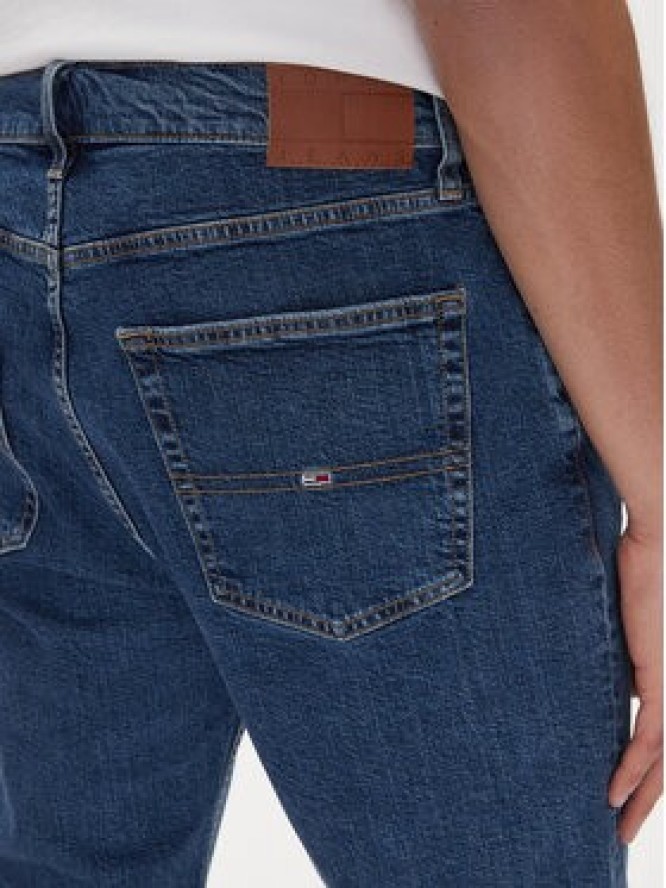 Tommy Jeans Szorty jeansowe Ryan DM0DM21851 Niebieski Slim Fit