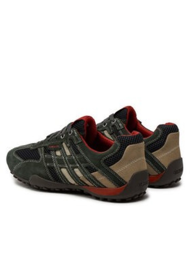 Geox Półbuty U Snake K U4207K 02214 C1300 Zielony