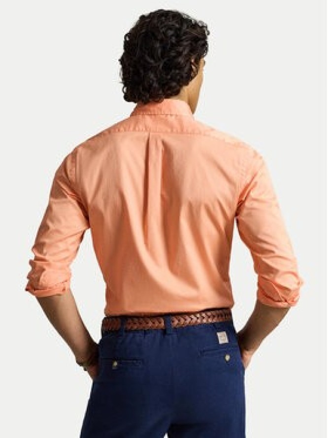 Polo Ralph Lauren Koszula 710B20512010 Pomarańczowy jasny Custom Fit