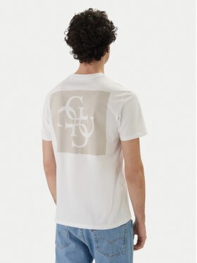 Guess T-Shirt M6GI27 K3249 Biały Regular Fit