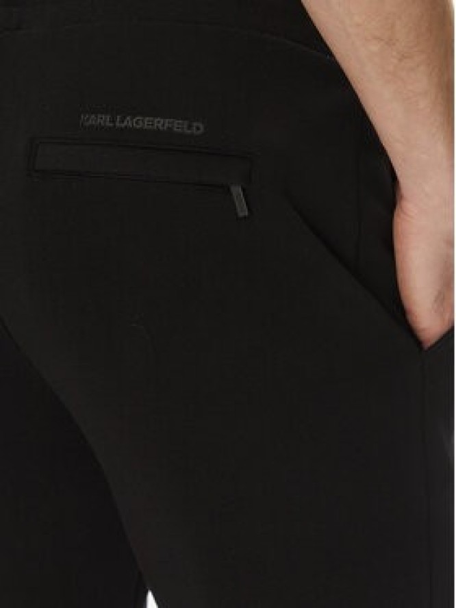 KARL LAGERFELD Spodnie dresowe 705713 500900 Czarny Regular Fit