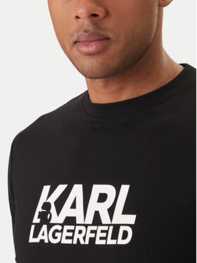 KARL LAGERFELD T-Shirt 755780 500235 Czarny Regular Fit