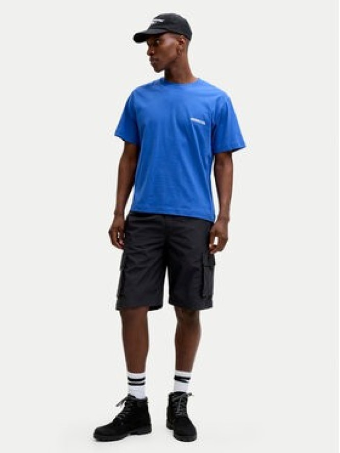 Jack & Jones Szorty materiałowe Cole Ivan 12288611 Czarny Regular Fit