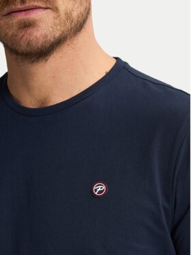 Petrol Industries T-Shirt M-ROS-TSR002 Granatowy Regular Fit