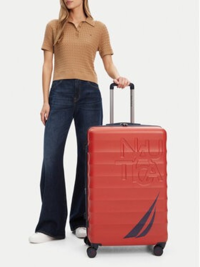 Nautica Walizka duża NTC-KS-004-07-L Czerwony