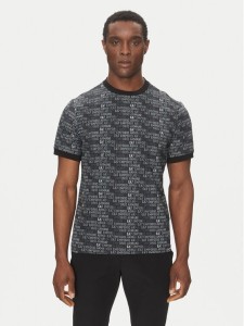 EA7 Emporio Armani T-Shirt 7M000208 AF12874 UC001 Czarny Regular Fit