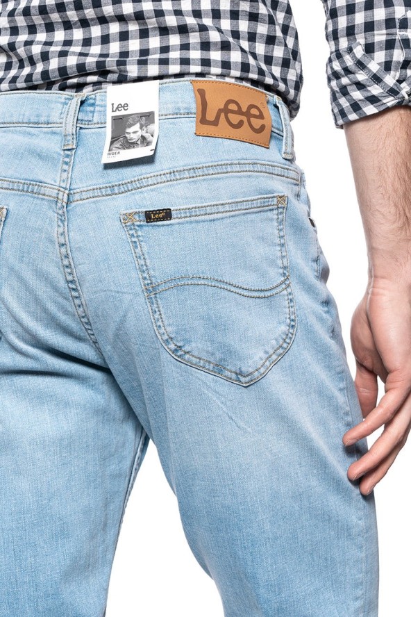 LEE RIDER MĘSKIE SPODNIE JEANSOWE BLEACHED CODY L701NLUH 112117640