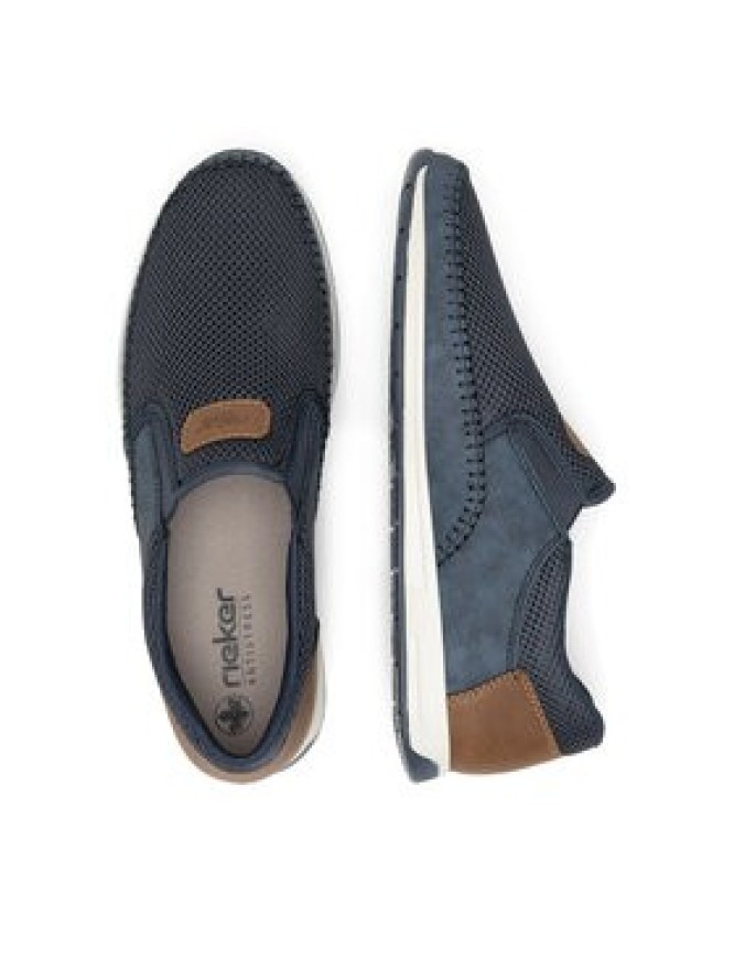 Rieker Półbuty 11954-14 Granatowy