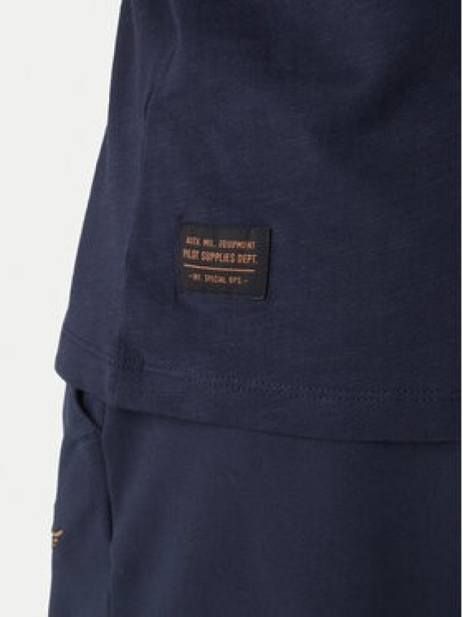 Aeronautica Militare T-Shirt 261TS2543UJ00686 Granatowy Regular Fit