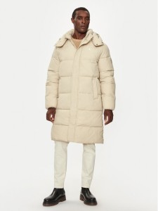 Calvin Klein Jeans Kurtka zimowa Essentials J30J326109 Beżowy Regular Fit