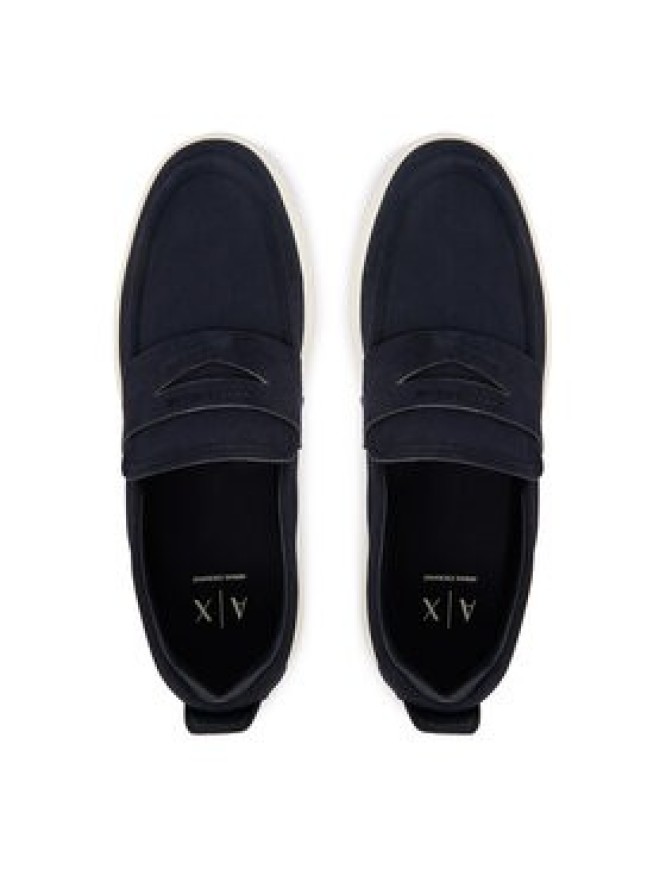 Armani Exchange Loafersy XM002632 AF19687 ZB004 Granatowy